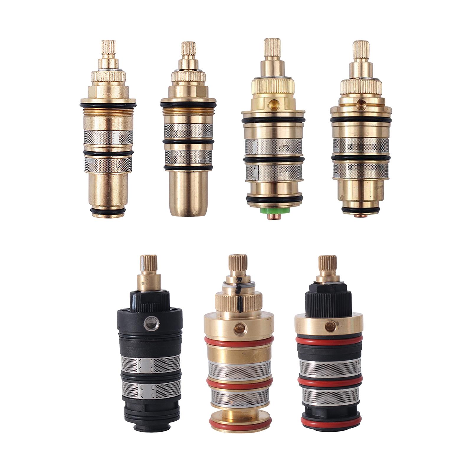 Basin Mixer Cartridge - ซิงค์ห้องน้ำทองเหลืองวาล์วอาบน้ำปรับอุณหภูมิได้อ่างน้ำหมุนได้ไตรมาส