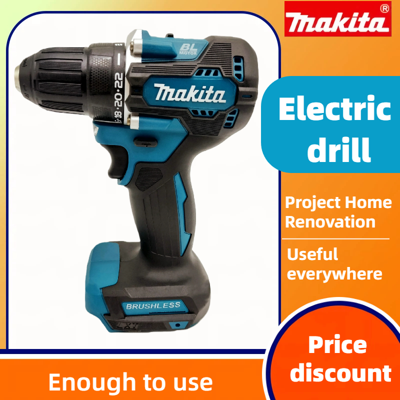 มากีต้า DDF487 สว่านกระแทกไร้ส - Makita Drill Ddf484 บทวิจารณ์และราคา